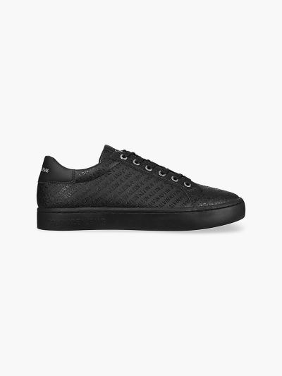Calvin Klein Cipők HU507805 | Calvin Klein Logo Férfi Sportcipő Fekete